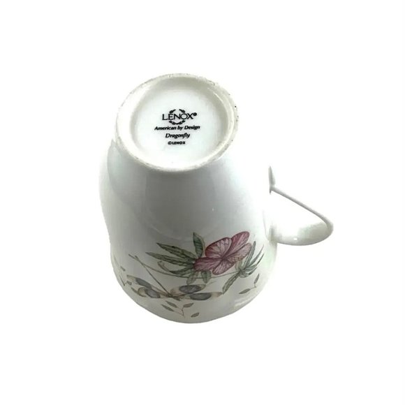 Lenox Butterfly Meadow Dragonfly Mug  12 oz, Replacement, Tee Coffee Cappuccino - Picture 6 of 10